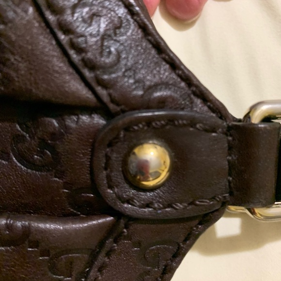 Gucci Guccissima Brown Leather Sukey Medium - Picture 8 of 12